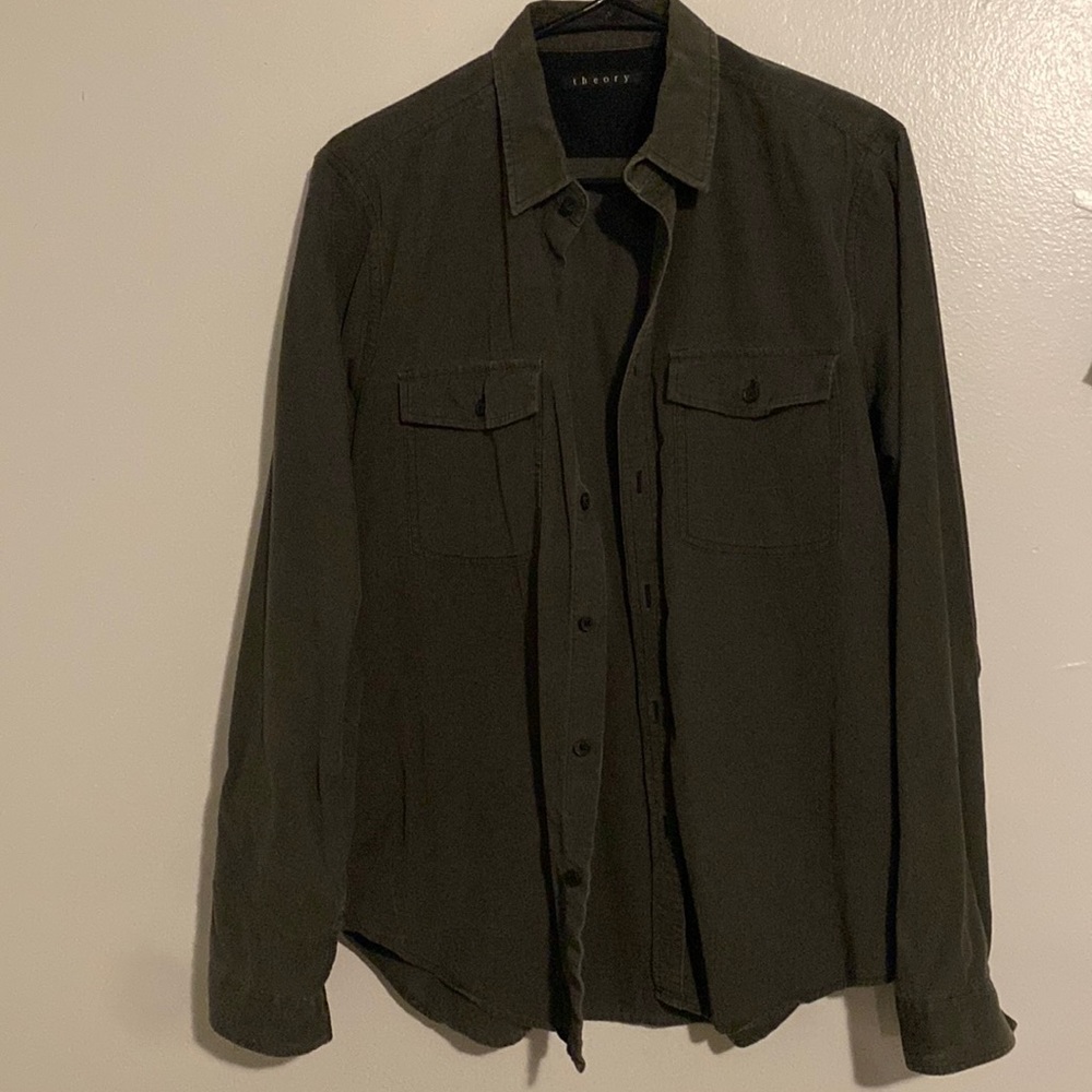 Corduroy shirt. THEORY